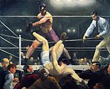 George Bellows Canvas Paintings - Dempsey and Firpo